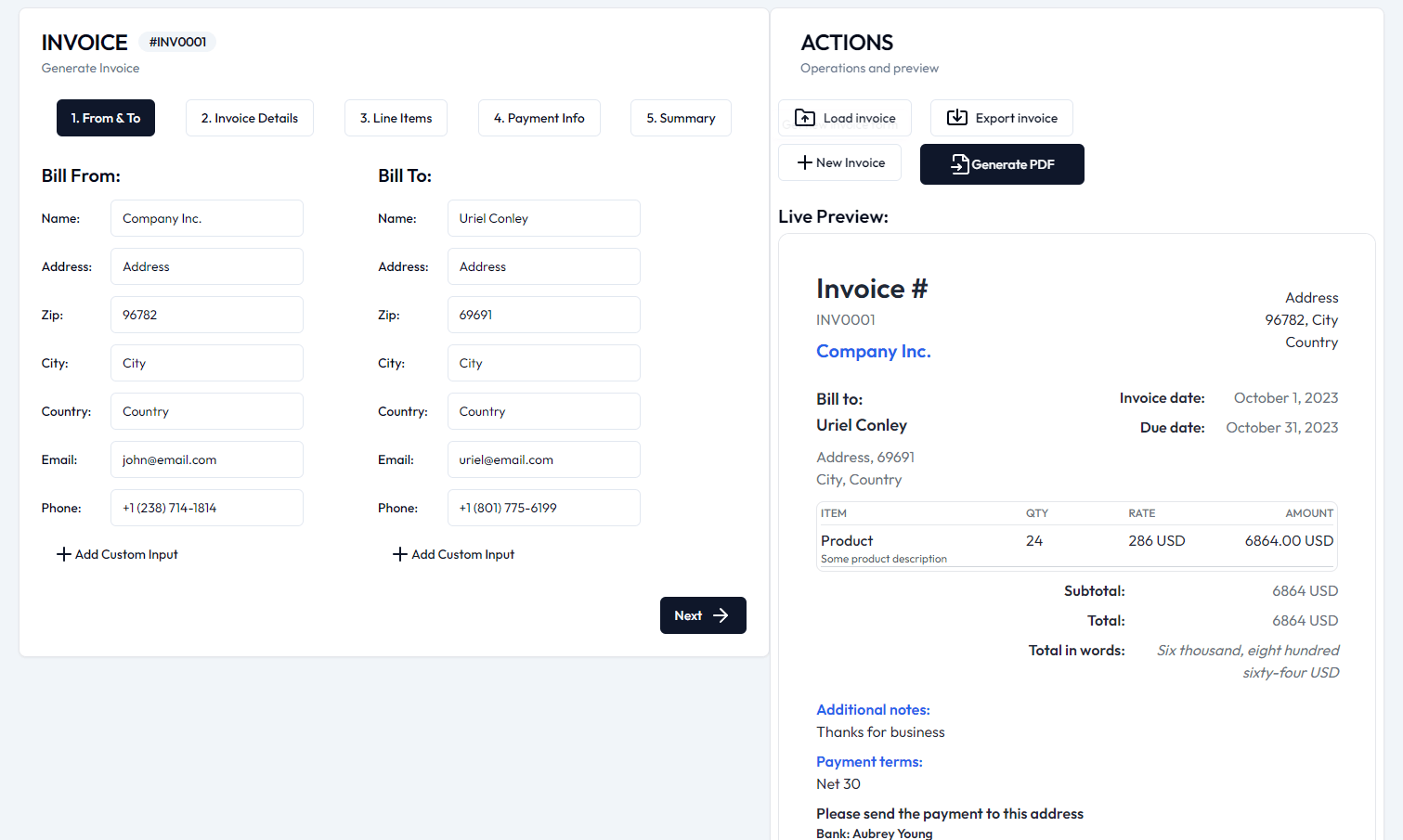 Invoify