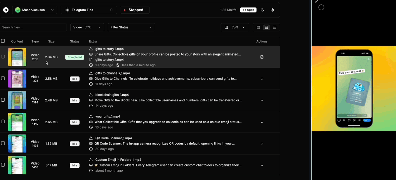 Telegram-Files